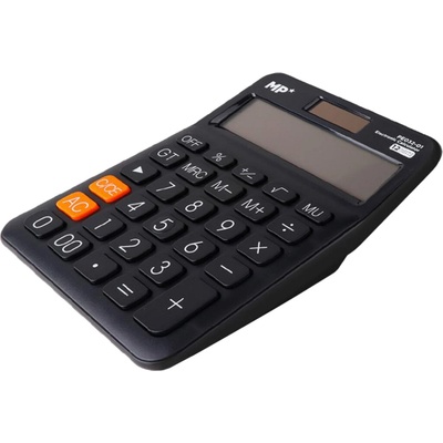 MP kalkulačka MP 12 míst černá PE032-01 blistr 619048