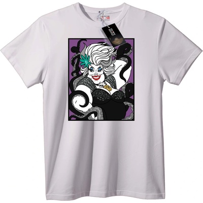 NOONEBRAND Тениска Урсула Морска Вещица - 7XL, Black