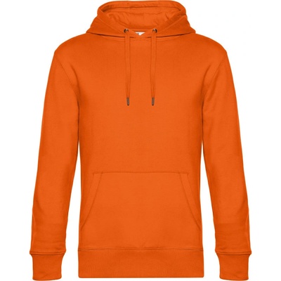 B&C mikina KING Hooded s kapucí pánská COT01U02Kx3700-pure orange