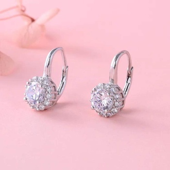 Silenti Jewelry Сребърни обеци "Палитра" - Сребърен