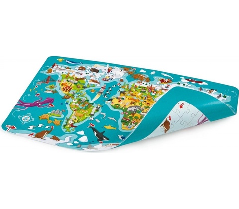 Hape Mapa světa 2v1