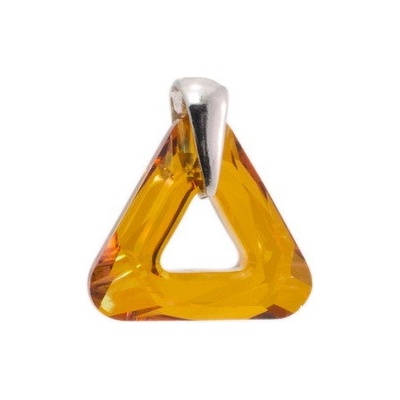 iŠperky Strieborný prívesok trojuholník Swarovski ID|108268