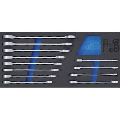 BGS technic sada ráčnových očkoplochých klíčů 8 - 19 mm 12dílná BGS 4196