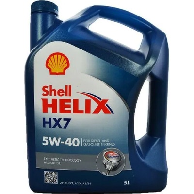 Shell Helix HX7 5W-40 5 l