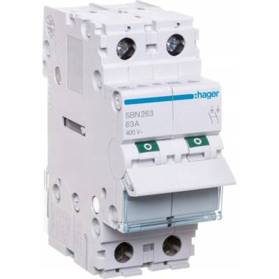 Hager Modulový odpínač 63A 2P (SBN263)