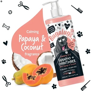 Bugalugs Luxury 2-in-1 Papaya & Coconut Shampoo & Conditioner - 2-в-1 шампоан и балсам за куче