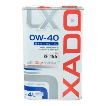 XADO 20272 Synthetic Luxury Drive 0W-40 4 l