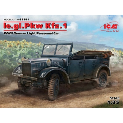ICM Ie.gl.PKW Kfz.1 German Light Personnel Car 1:35