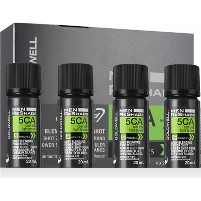 Goldwell Men Reshade 5CA Cool Ash 4 × 20 ml