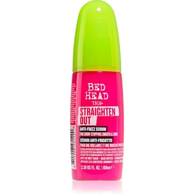 TIGI Straighten Out Anti-Frizz Serum изглаждащ серум за блясък и мекота на косата 100ml