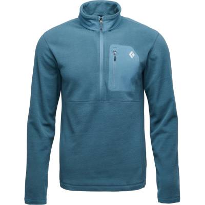 Black Diamond Мъжки поларен пуловер Black diamond Rift Half-Zip Fleece Jacket Fleece jumper - Midnight Blue / Midnight Blue (005-7121-0213)