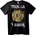 NOONEBRAND Тениска Текила и Вкус - XXS, Black