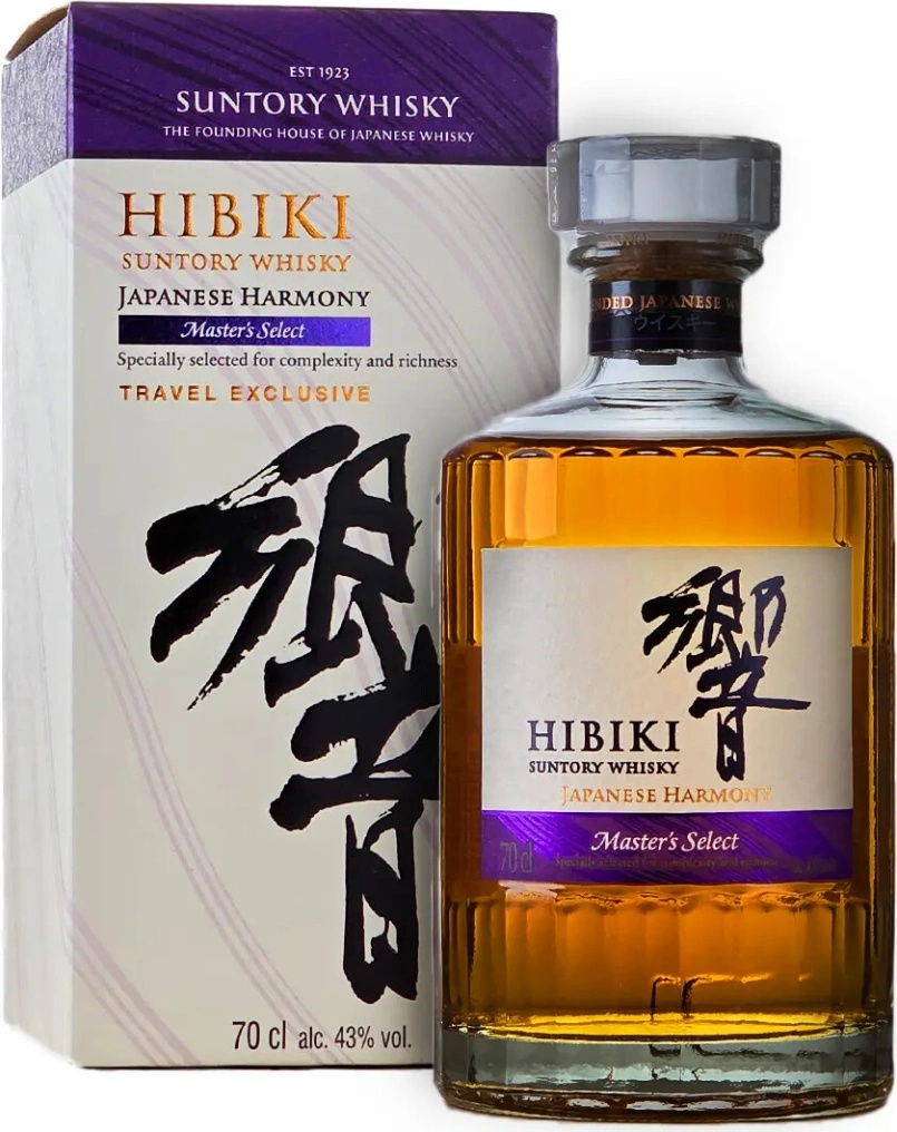 Suntory Hibiki Harmony Master´s Select 43% 0,7 l (kartón) od 112,9