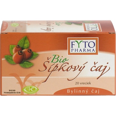 Fytopharma BIO Šípkový porcovaný čaj 20 x 2 g