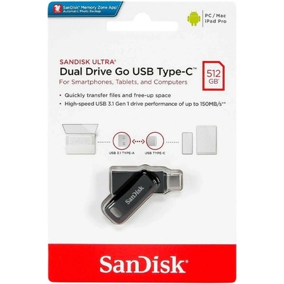 SanDisk Ultra Dual Drive Go 512GB SDDDC3-512G-G46