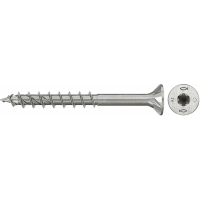 Fischer 574082 skrutky do drevotriesky 5 mm 40 mm TX Nerezová oceľ 200 ks