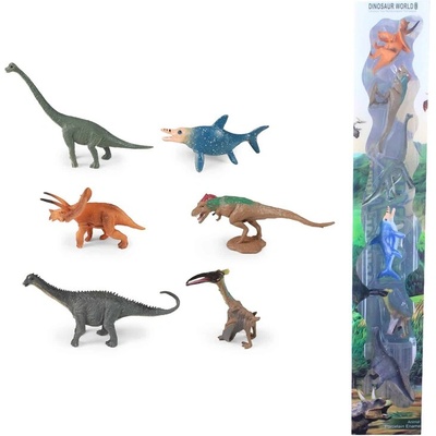Rappa Комплект фигурки Динозаври iv - 6 броя, 5-9 см