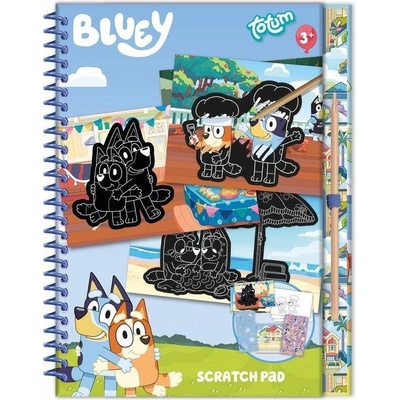 Bluey škrabací obrázky