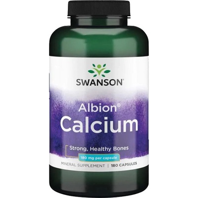 Swanson Albion Chelat Calcium 180 kapslí