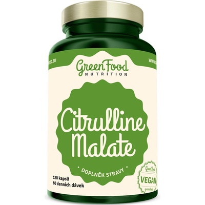 GreenFood Nutrition Citruline Malate 120 kapslí