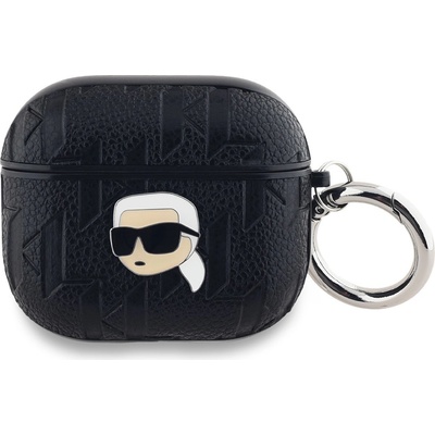 Karl Lagerfeld PU Embossed Karl Head Puzdro na AirPods 3 KLA3PGKIPK