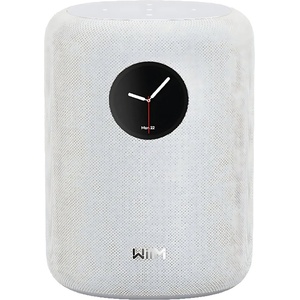 WiiM Смарт колонка WiiM Sound, 1.8" сензорен екран, микрофон, управление с гласов асистент, Wi-Fi, Bluetooth, бяла