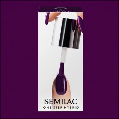 Semilac One Step gél lak S780 Plum Wine Fialová 5 ml