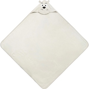 Sensillo Хавлия с качулка Sensillo - Water Friends, мече, 100 х 100 cm (SILLO-30591) - baby
