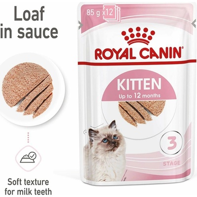 ROYAL CANIN KITTEN pěna pro koťata 12 × 85 g