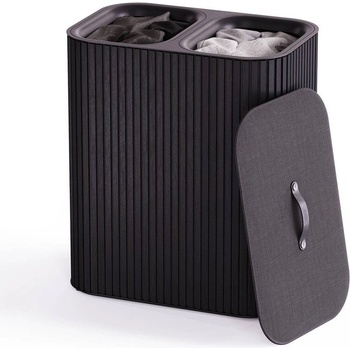 Joseph Joseph Черен бамбуков кош за пране 2x45 l Tota Luxe - Joseph Joseph (1571483_5000005)