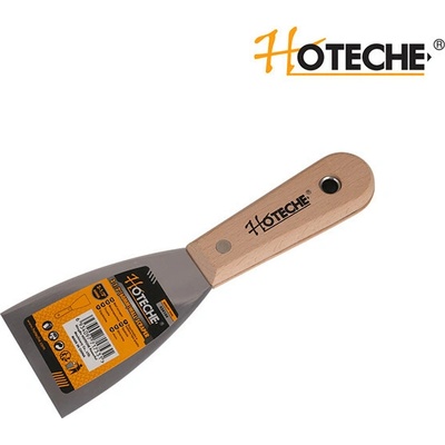 Špachtľa nerezová 150 mm drevená rukoväť HOTECHE 424108