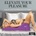 Bedroom Bliss Contoured Love Cushion Purple
