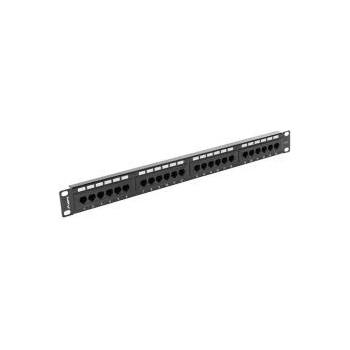 Lanberg 24-port UTP Category 6 Patch Panel Lanberg PPU6-1024-B