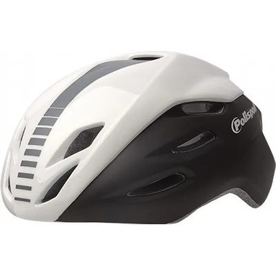 Polisport Polisport, КАСКА aero road (l=58/61), black matte/white gloss/grey - 8739800007 (am5693)