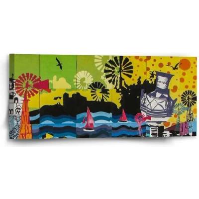 Sablio Obraz Malba - 110x50 cm