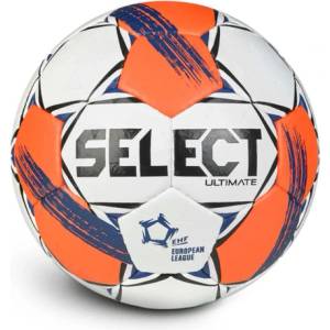 Select Състезателна хандбална топка Select Ultimate EHF Шампионска лига V25 бяло/червено размер 2