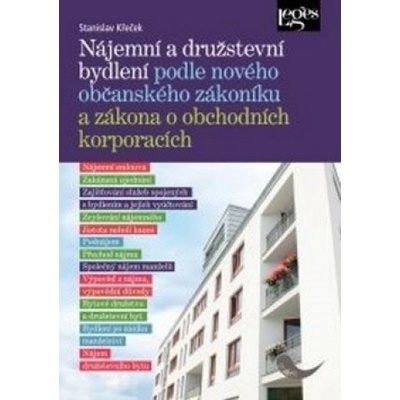 Nájemní a družstevní bydlení podle nového občanského zákoníku