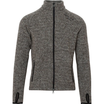 Black Hill Merino Men Hoodie Woolie Hnedá- melír