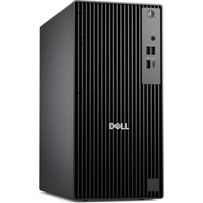 Настолен компютър Dell Pro Tower (QCT1250_I38G512G_UBU), четириядрен Intel Core i3-14100 3.5/4.7 GHz, 8GB DDR5, 512GB SSD NVMe, 1x USB 3.2 Gen 1 Type-C, клавиатура и мишка, Linux (QCT1250_I38G512G_UBU)