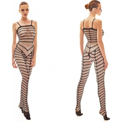 Anais Síťované bodystocking Sammi černé