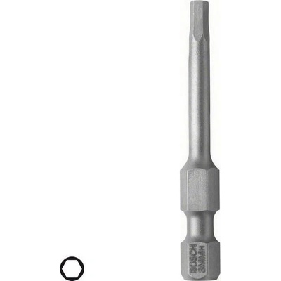 Skrutkovací bit Bosch Extra Hart HEX5, L 49 mm, 3 ks - 2607001734