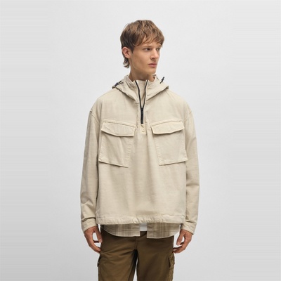 Boss Men's Lotaco M Overshirt - Light Beige 271