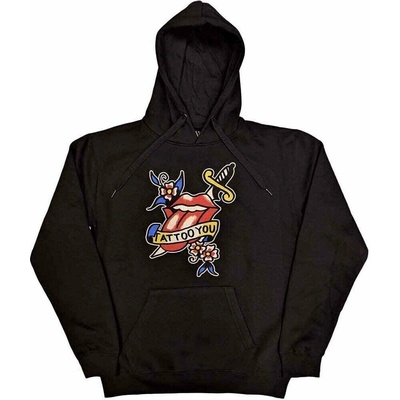 The Rolling Stones Mikina Tattoo You Lick Unisex Black