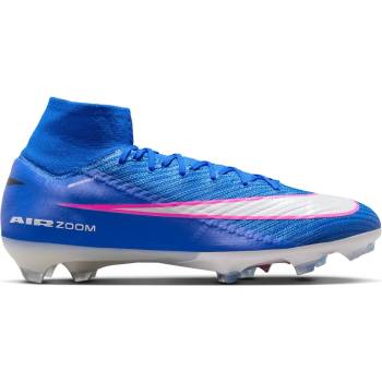 Nike Футболни бутонки Nike Mercurial Superfly 10 Elite Adults Firm Ground Football Boots - Blue/Pink/White