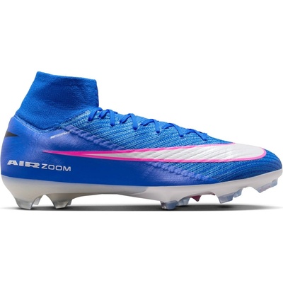 Nike Футболни бутонки Nike Mercurial Superfly 10 Elite Adults Firm Ground Football Boots - Blue/Pink/White