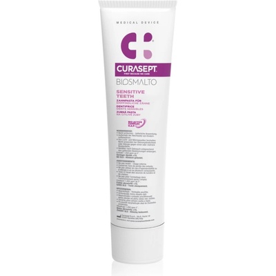 CURASEPT Biosmalto Sensitive Teeth паста за зъби за чувствителни зъби 75ml