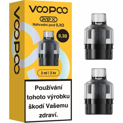 Voopoo PNP-X cartridge 0,3 ohm 2 ml 2 ks