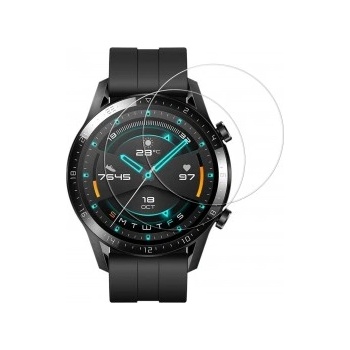 kwmobile 2x Закалено защитно стъкло за Huawei Watch GT2 (46mm) - прозрачен