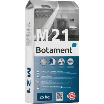 Botament M 21 - flexibilný lepiaci tmel 25 kg
