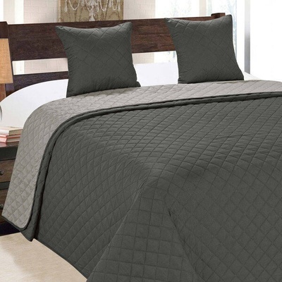 EUROMAT Prehoz VIGO 220x240 cm tmavošedý / svetlošedý